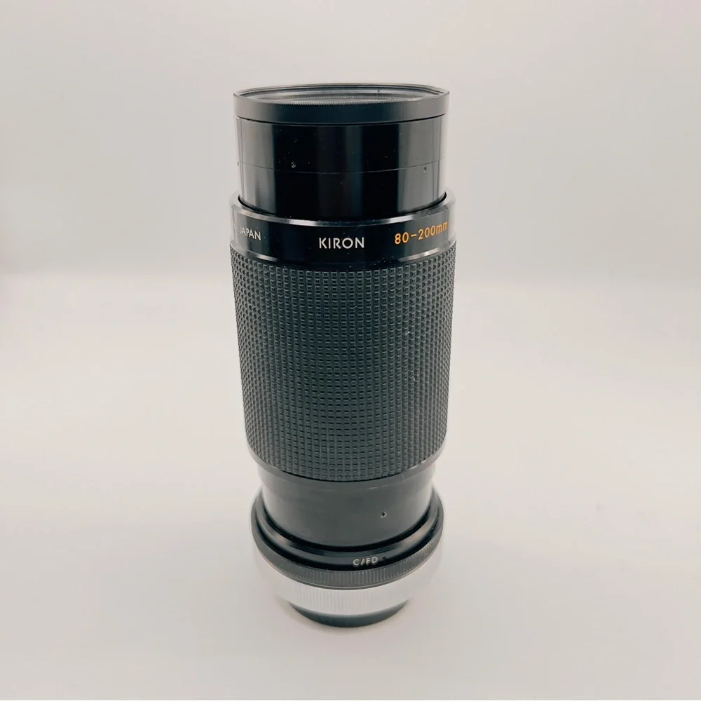 KIRON 80-200mm F/4 Macro 1:4 Zoom Lens Kino Precision Japan w Case & User Manual